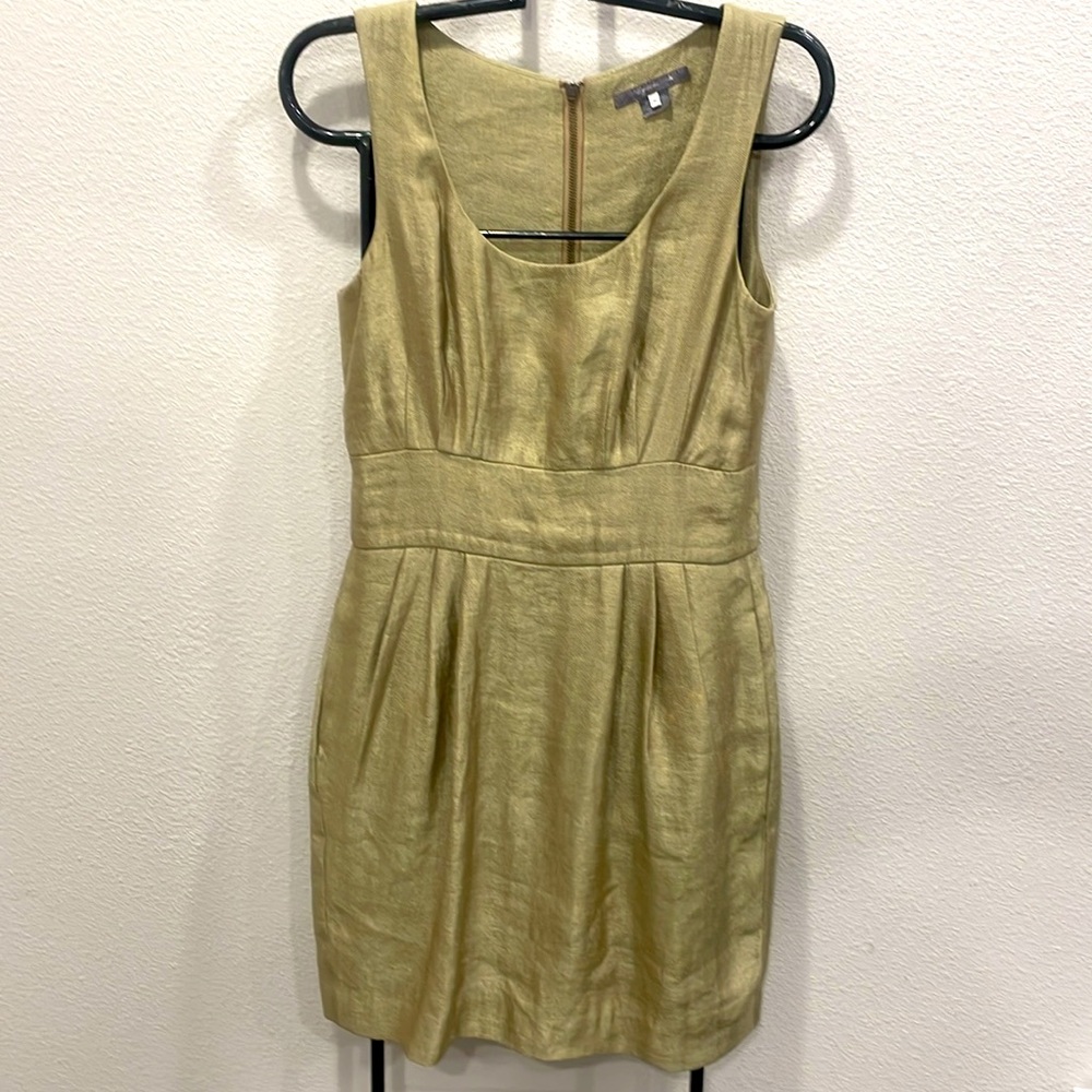 Tegan Gold Cocktail Dress / Size 6